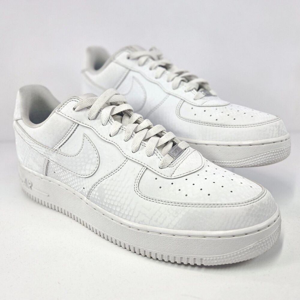 Nike Air Force 1 Low Kobe Bryant Forever White Snakeskin IB0018-100 Men’s 13